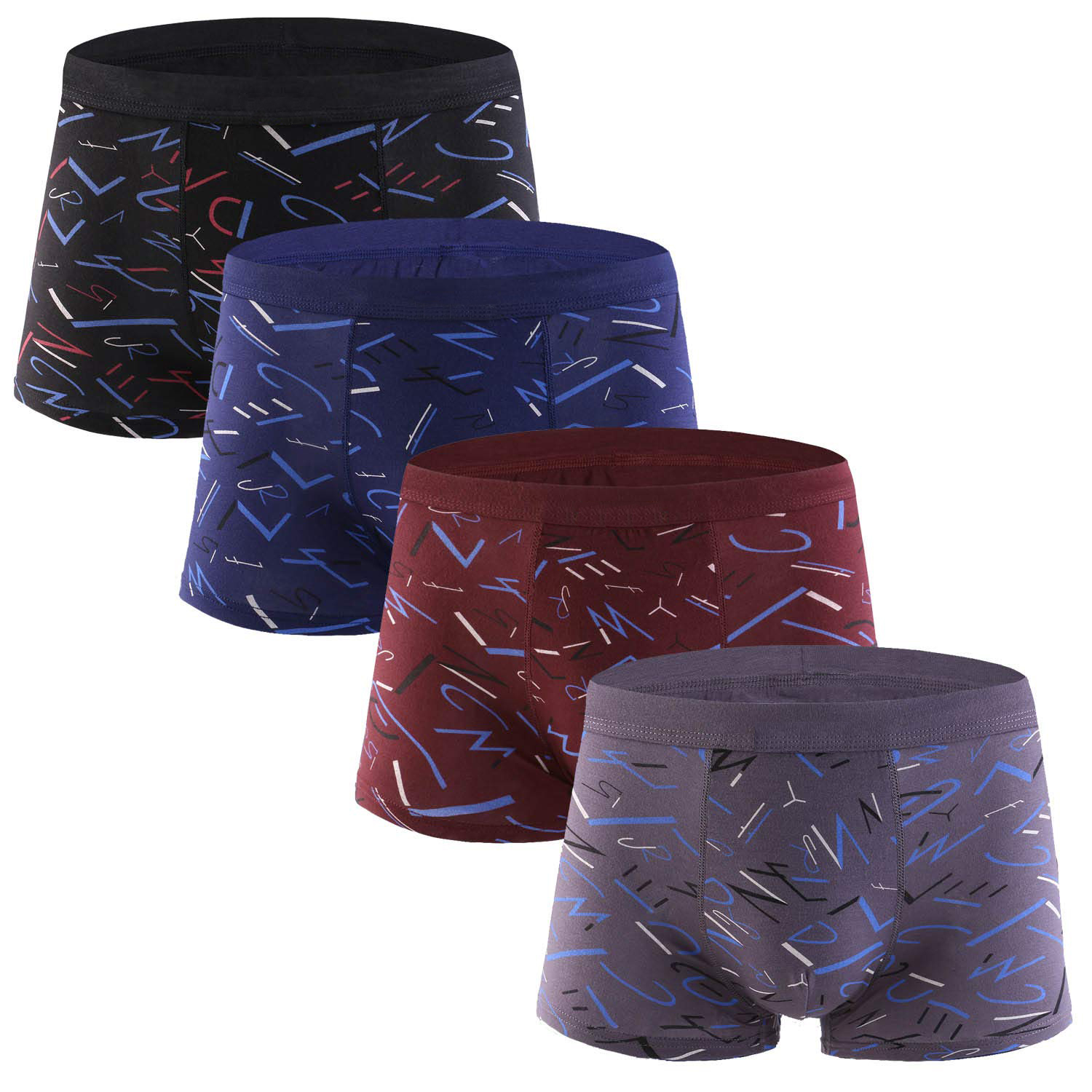 Panlalaking Underwear Soft Bamboo Boxer Briefs (3)