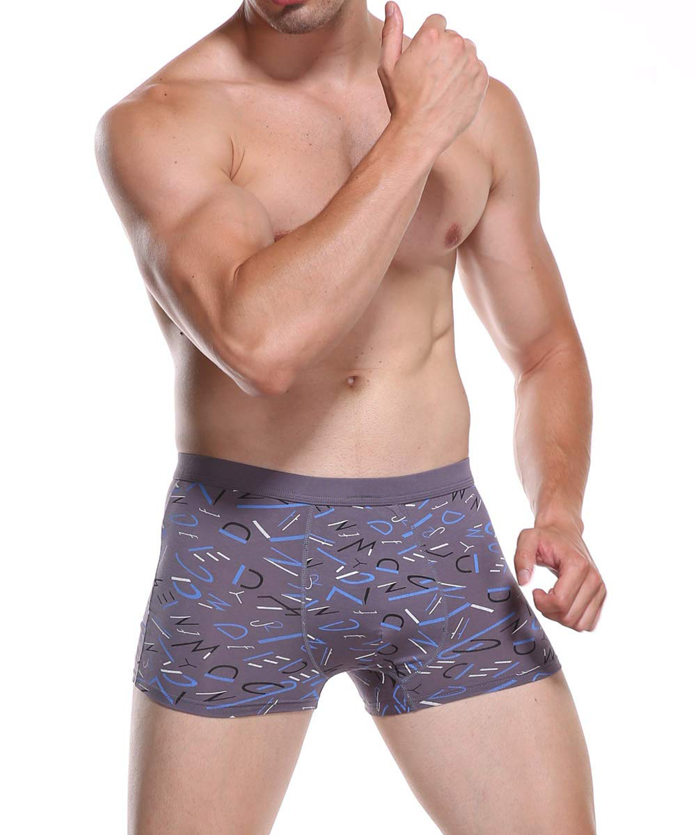 Männer Underwear Soft Bambus Boxer Shorts (5)